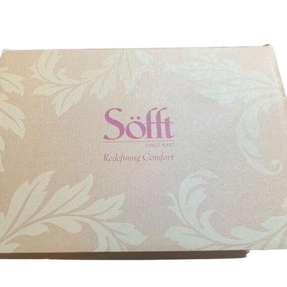 Söfft Dark Brown Espresso Tilton Women's Leather Heeled Booties Size 11 - Picture 7 of 13